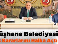 Gümüşhane Belediyesi, Meclis Kararlarını Halka Açtı