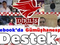 Facebook’da  Gümüşhanespora Destek