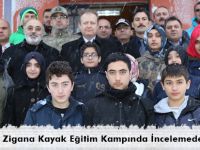 Vali Yavuz Zigana Kayak Eğitim Kampında İncelemede Bulundu