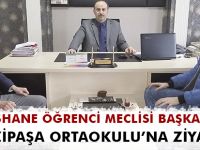 GÜMÜŞHANE ÖĞRENCİ MECLİSİ BAŞKANINDAN GAZİPAŞA ORTAOKULU’NA ZİYARET