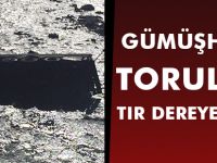 AKARYAKIT TANKERİ HARŞİT ÇAYI'NA UÇTU: 2 YARALI