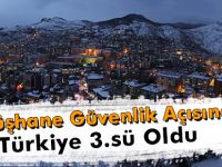 Gümüşhane Güvenlik Açısından Türkiye 3.sü Oldu