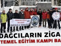 DAĞCILARIN ZİGANA KIŞ TEMEL EĞİTİM KAMPI BAŞLADI