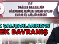 GÜMÜŞHANE'DE SAĞLIK ÇALIŞANLARINDAN ÖRNEK DAVRANIŞ