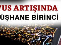 NÜFUS ARTIŞINDA GÜMÜŞHANE BİRİNCİ