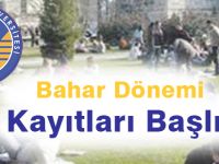 Bahar Dönemi Kayıtları Başlıyor