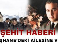 TEĞMEN RECEP ERDOĞAN'IN ŞEHİT HABERİ GÜMÜŞHANE MERKEZE BAĞLI HASKÖY'DEKİ AİLESİNE VERİLDİ