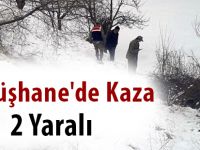 Gümüşhane'de Kaza: 2 Yaralı