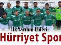 İlk Yarının Lideri Hürriyet Spor