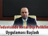 Diş Tedavisinde Mesai Dışı Poliklinik Uygulaması Başladı