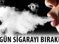 BUGÜN SİGARAYI BIRAKIN!