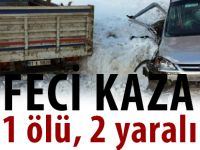 Zigana dağında kaza: 1 ölü, 2 yaralı