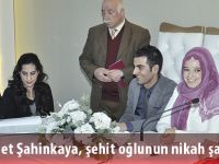 PERSONELİNİN NİKAHINA ŞAHİT OLDU