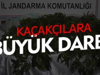 KAÇAKÇILARA BÜYÜK DARBE