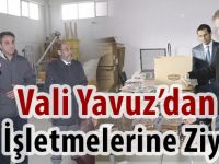 Vali Yavuz’dan OSB İşletmelerine Ziyaret