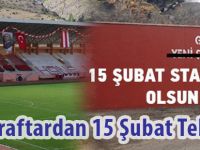Taraftardan 15 Şubat teklifi