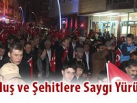 “Kurtuluş ve Şehitlere Saygı Yürüyüşü”