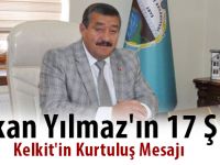 Başkan Yılmaz'ın 17 Şubat Kelkit'in Kurtuluş Mesajı