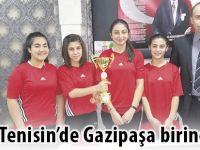 Masa Tenisin’de Gazipaşa birinci oldu