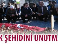 KYK ŞEHİDİNİ UNUTMADI