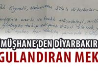 GÜMÜŞHANE’DEN DİYARBAKIR’A DUYGULANDIRAN MEKTUP