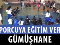 GÜMÜŞHANE'DE 45 SPORCUYA EĞİTİM VERİLDİ