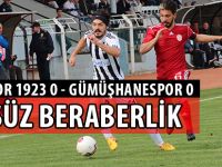 AYDINSPOR 1923 0 - GÜMÜŞHANESPOR 0