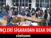 KYK GENÇLERİ SİGARADAN UZAK DURUYOR