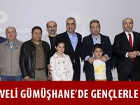 BEKİR DEVELİ GÜMÜŞHANE’DE GENÇLERLE BULUŞTU