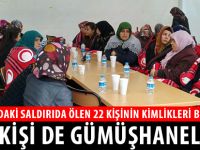 ANKARA'DAKİ SALDIRIDA ÖLEN 1 KİŞİ DE GÜMÜŞHANELİ