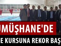 GÜMÜŞHANE'DE YÜZME KURSUNA REKOR BAŞVURU