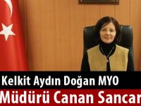 Kelkit Aydın Doğan MYO Yeni Müdürü Canan Sancar Oldu