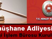 Gümüşhane Adliyesi Bünyesinde Bilgi İşlem Bürosu Kuruldu