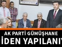 AK PARTİ GÜMÜŞHANE YENİDEN YAPILANIYOR