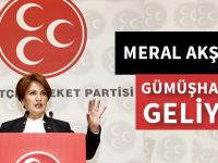 AKŞENER GÜMÜŞHANE'YE GELİYOR