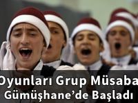Halk Oyunları Grup Müsabakaları Gümüşhane’de Başladı