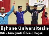 Gümüşhane Üniversitesinden bilek güreşinde önemli başarı