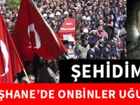 GÜMÜŞHANE ŞEHİDİNİ UĞURLADI