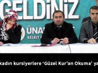 Kelkit'te kadın kursiyerlere ‘Güzel Kur’an Okuma’ yarışması