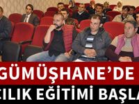 GÜMÜŞHANE’DE ARICILIK EĞİTİMİ BAŞLADI