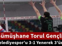 Gümüşhane Torul-Düzce Belediyespor: 3-1 (4’lü Final 3’üncülük Maçı)