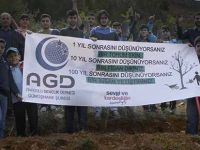 AGD’DEN HER ŞEHİDE BİR FİDAN HER FİDANA BİR GENÇ ÇALIŞMASI