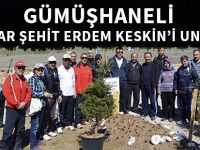 GÜMÜŞHANELİ DAĞCILAR ŞEHİT ERDEM KESKİN’İ UNUTMADI