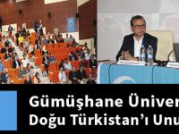 Gümüşhane Üniversitesi Doğu Türkistan’ı Unutmadı