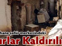 Gümüşhane şehir merkezindeki ahırlar kaldırılıyor
