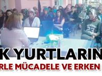 KYK YURTLARINDA ‘KANSERLE MÜCADELE VE ERKEN TEŞHİS’