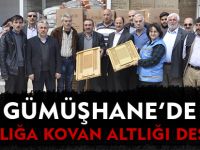 GÜMÜŞHANE’DE ARICILIĞA KOVAN ALTLIĞI DESTEĞİ