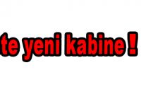 İşte günlerdir merak edilen 65. hükümetin yeni kabinesi