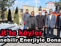 Kelkit’te köyler yenilenebilir enerjiyle donatılıyor