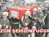 TRABZON ŞEHİDİNİ UĞURLADI